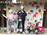 escaparate de la tienda